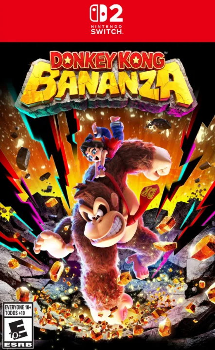 Carátula de Donkey Kong Bananza