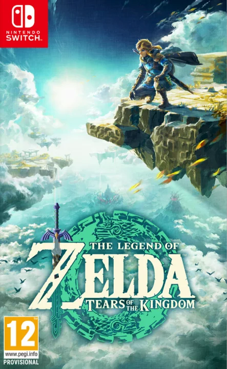 Carátula de The Legend of Zelda: Tears of the Kingdom